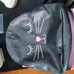 👜Arizona Jeans Company Black‎ Cat backpack purse Previously Loved